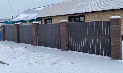 Заборная доска из ДПК